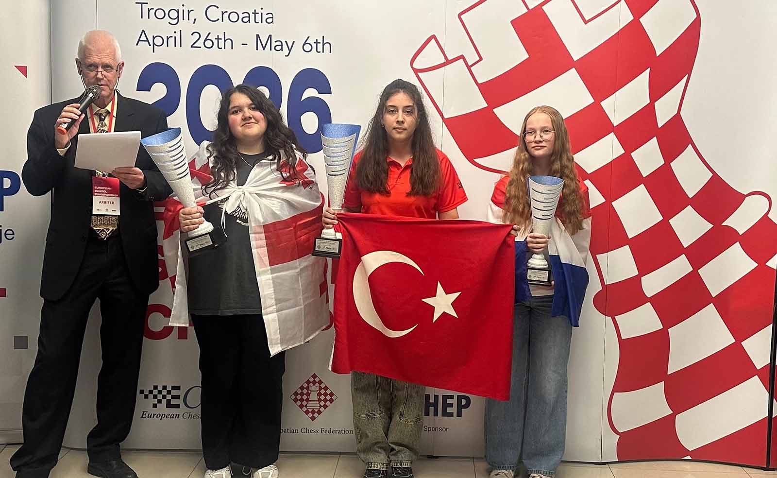 GKV’li Beren Kalyoncu Avrupa şampiyonu