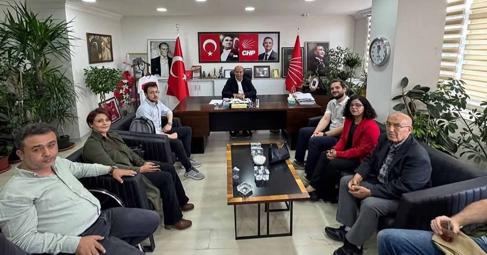 TİP Yönetiminden CHP İl Başkanlığına Destek