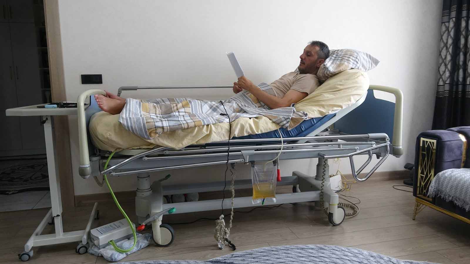 Yürüyerek girdiği hastaneden felçli çıktı