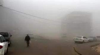 Besni’de yoğun sis ve sağanak yağış hayatı olumsuz etkiledi