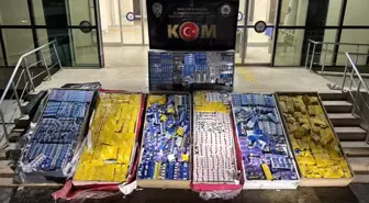 Şanlıurfa’da 40 bin paket kaçak sigara ele geçirildi
